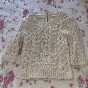 Anthropologie Sarsaparilla Knitt Sweater Small